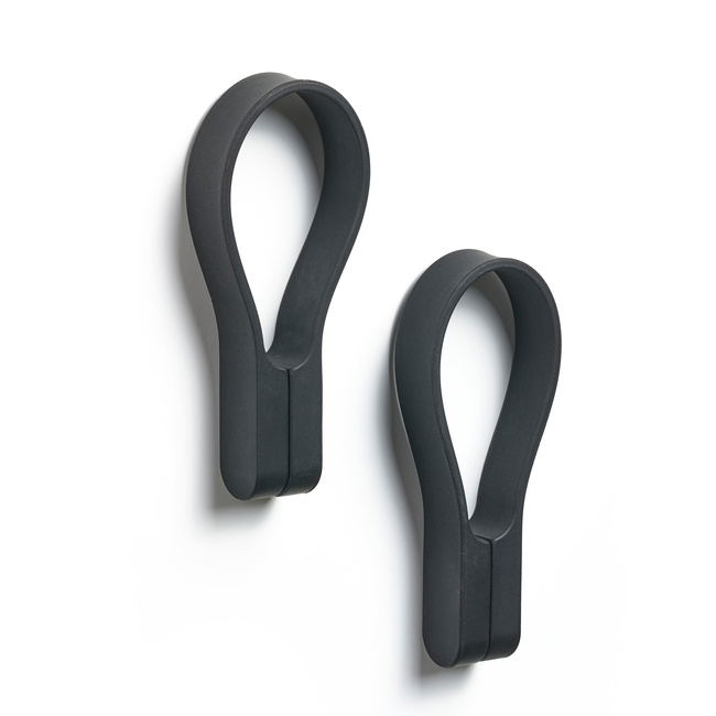 Haczyki ścienne magnetyczne 2 sztuki Black 27920 - Zone Denmark