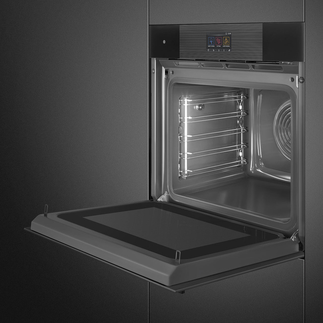 Smeg - Piekarnik, Omnichef, Linea, Czarny Linea So6104Apb3 Czarny.