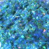Brokat jadalny PME Magic Sparkles Island Lagoon, opalizujący, 3 g