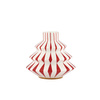 Porcelanowy świecznik, ręcznie zdobiony kalkomaniami Delight - Alessi