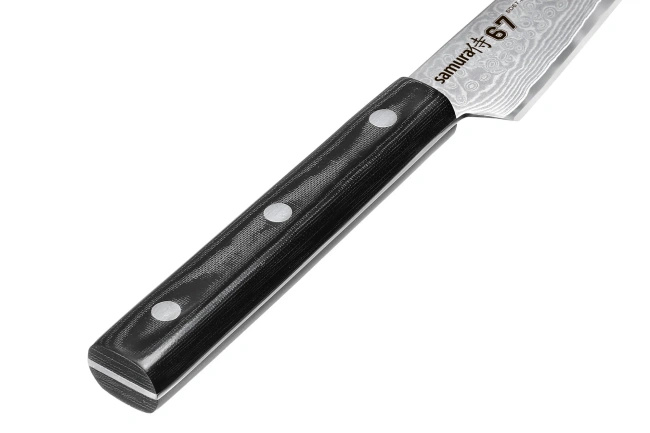 Nóż do obierania Samura Damascus 67 SD67-0010M, ostrze 9,8 cm, rękojeść z mikarty