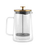 Zaparzacz do herbaty 1000 ml Diva złoty mat - Vialli design