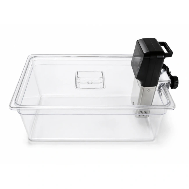 Wartmann pojemnik do sous vide 26 l GN 1/1 530x325 mm 200 mm poliwęglan przezroczysty bez pokrywy