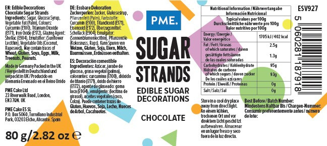 Pme Czekoladowa Dekoracyjna Posypka 80 G