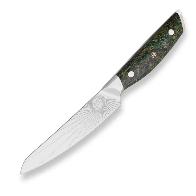 Nóż uniwersalny Dellinger Sandvik Northern Sun K-H168, zielony, 12,5 cm
