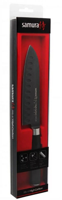 Nóż kuchenny Samura MO-V Santoku Stonewash 13.8 cm