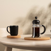 Zaparzacze tłokowe french press Caffettiera 0.35L Black
