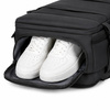 Plecak kabinowy Black Forest by Extralink KM06, czarny, 45x20x30 cm, 27 l