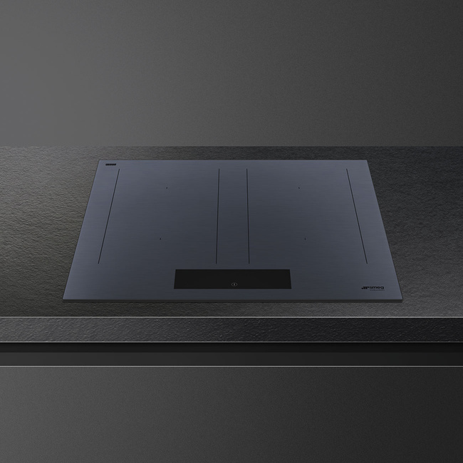 Smeg - Płyta indukcyjna, 60cm, Linea, Ng Linea Sim1644dg Neptune grey.