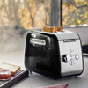 Toster KitchenAid na 2 kromki z automatycznym opuszczaniem 5KMT221EOB, czarny