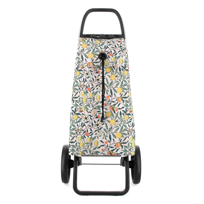 Wózek na zakupy Rolser I-Max William Morris 2LRSG Pomegranate, duże koła XL, torba 43 l