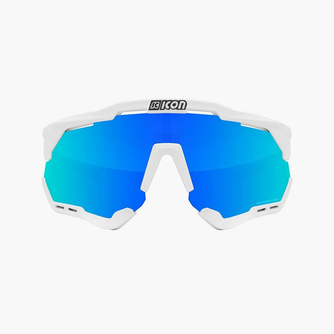 Okulary SCICON AEROSHADE XL White Gloss/White - SCNPP Multimirror Blue