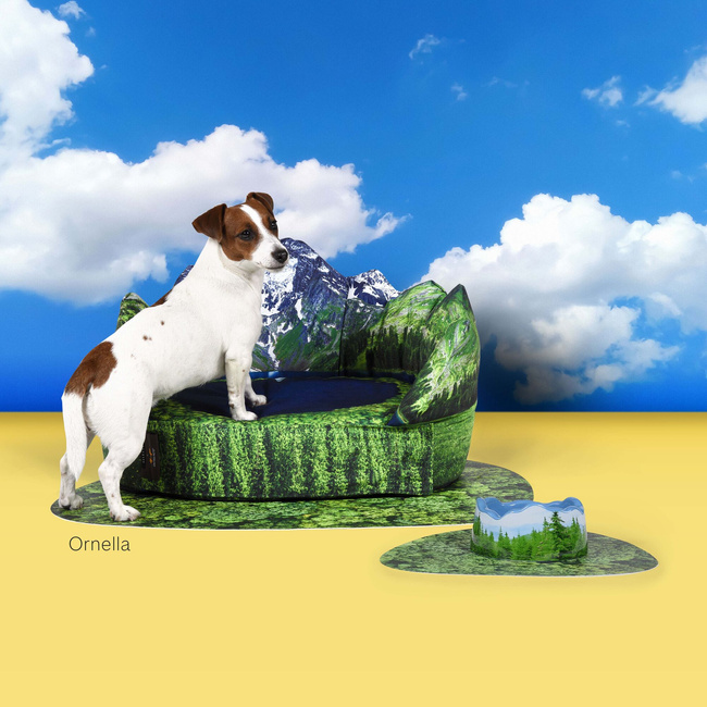 Legowisko dla psa Les Alpes z matą 60 cm United Pets