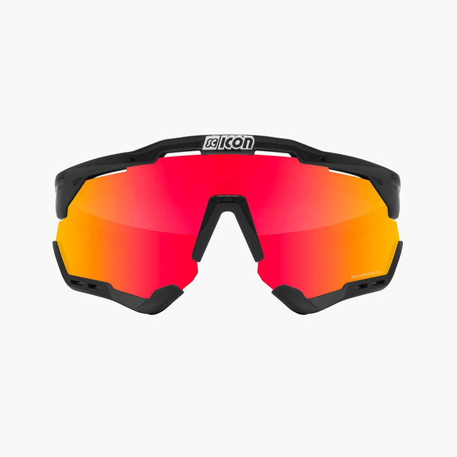 Okulary SCICON AEROSHADE XL Black Gloss/Black - SCNPP Multimirror Red