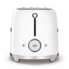 Smeg - Toster, dwie kromki, biały Tsf01wheu 50's style