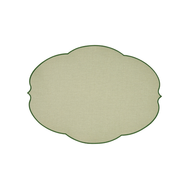 Podkładka pod talerz "Kwiat" 28 cm Zielona Guzzini
