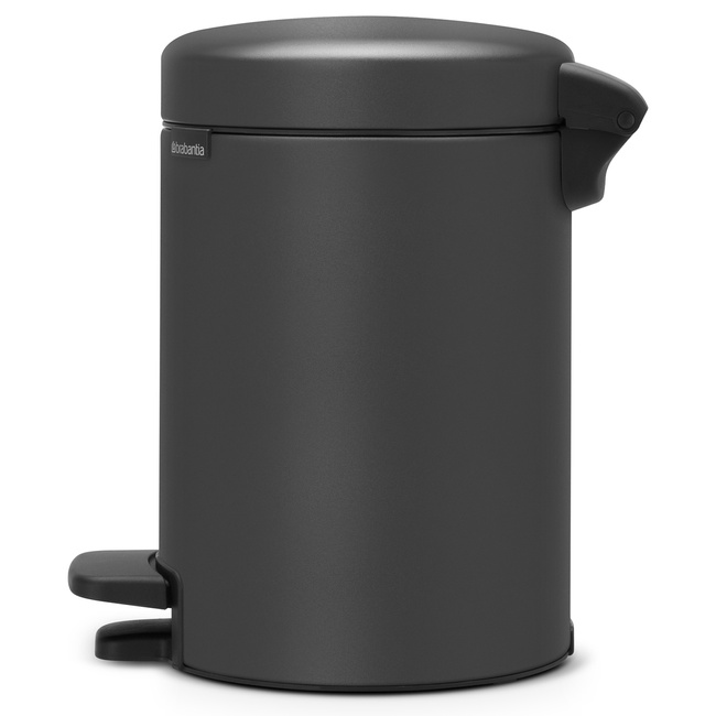 Kosz Pedałowy Newicon 3 L Mineral Grey 200465 - Brabantia