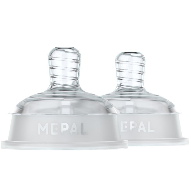 Smoczek do karmienia niemowląt ze średnim przepływem 2 szt. Mio 108062553100