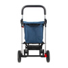 Wózek na zakupy Rolser Basket Freno MF 4B2 Denim, 4 koła, torba 58 l
