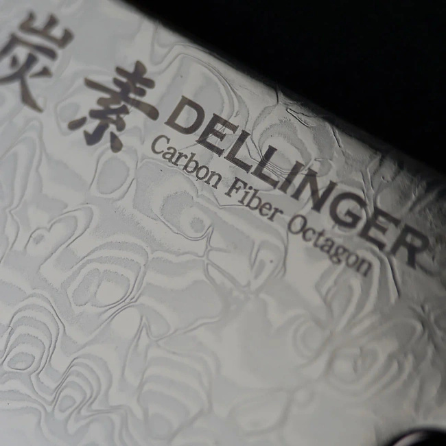 Dellinger Carbon Fiber Octagon Nóż Utility 14 cm