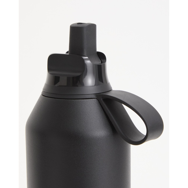 Butelka termiczna Chilly's Series 3 Flip ze słomką, 500 ml, Onyx