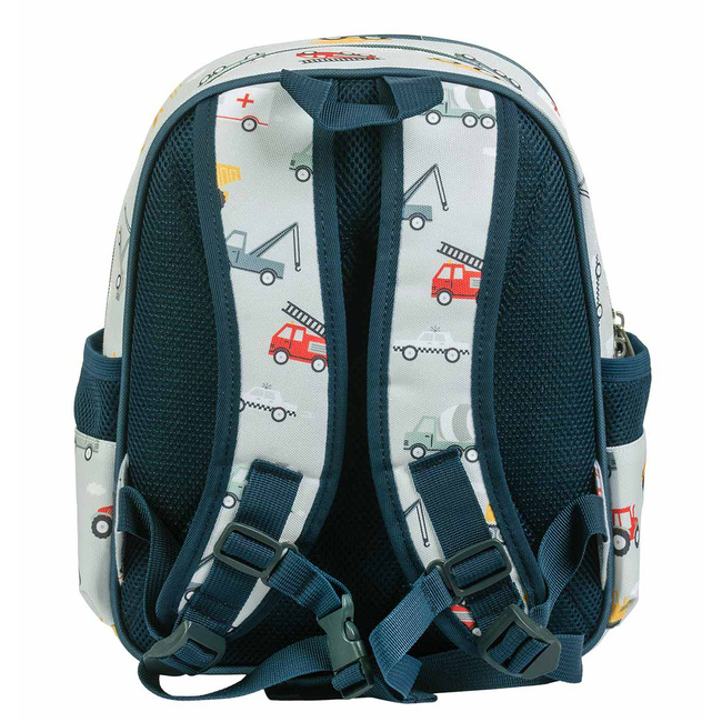 Plecak dla dzieci Vehicles - mieści A4 - A Little Lovely Company
