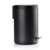 Kosz na śmieci Zone Denmark Rim Black 3 l, pedałowy, aluminium