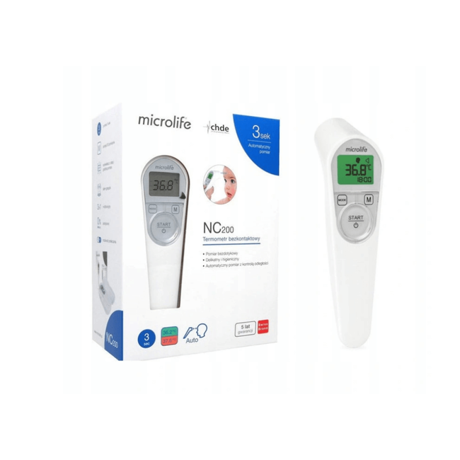 Termometr elektroniczny bezdotykowy NC 200 - Microlife