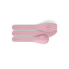 Monbento Pocket Color Sztućce Na Wynos W Etui Rose blush