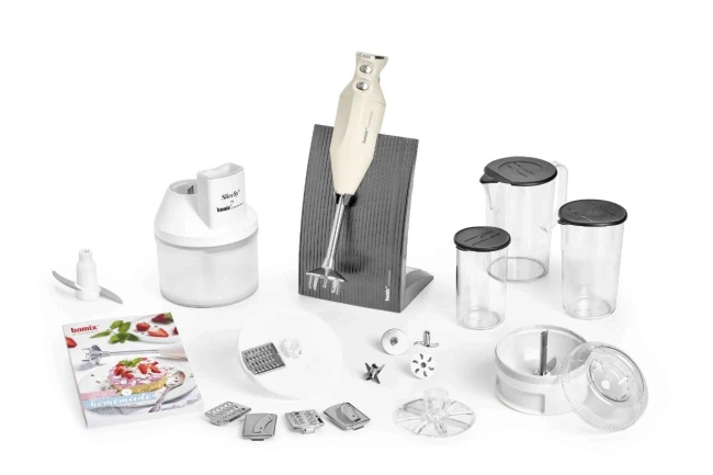 Blender ręczny Bamix Superbox M200 Limited Edition - Kremowy
