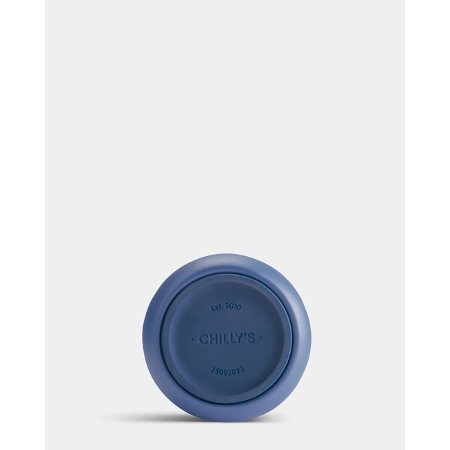 Termiczny kubek 2w1 ze słomką | 750ml | Granatowy series 2 - Chillys bottles