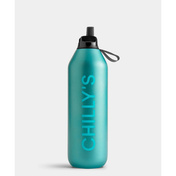 Butelka sportowa Chillys | 1000 ml | Matowy metalik Atlantis series 2 sport - Chillys bottles