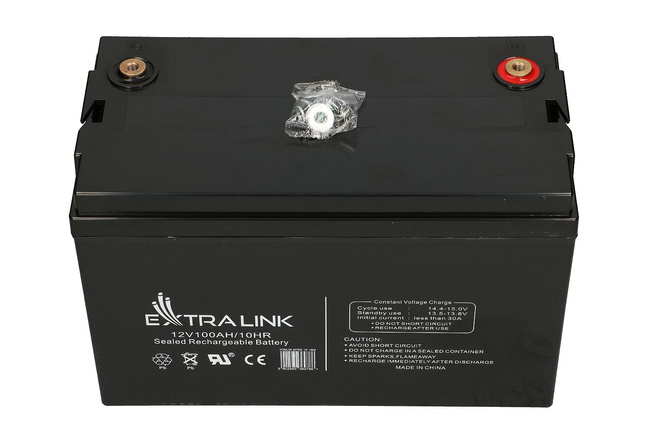 EXTRALINK AGM Akumulator Bezobsługowy 12V 100Ah do Zasilania i UPS