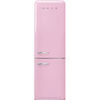 Smeg - Chłodziarko-zamrażarka FAB32RPK6 50'S STYLE - pastelowy róż