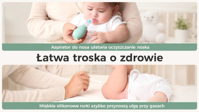 Zestaw do pielęgnacji niemowlęcia Momcozy All-in-1 Core Baby Kit CK17, zielony