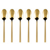 Komplet 6 Łyżeczek Do Herbaty Piano Gold W Pudełku 29507