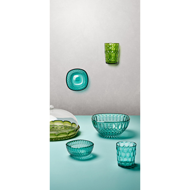 Wysoka szklanka Guzzini 400 ml Zielona