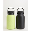 butelki termiczne do napojów 2000 ml czarna Chilly's