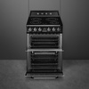 Smeg - Kuchnia wolnost., 60cm, Victoria, czarny Victoria TR62IBL2 Czarny.