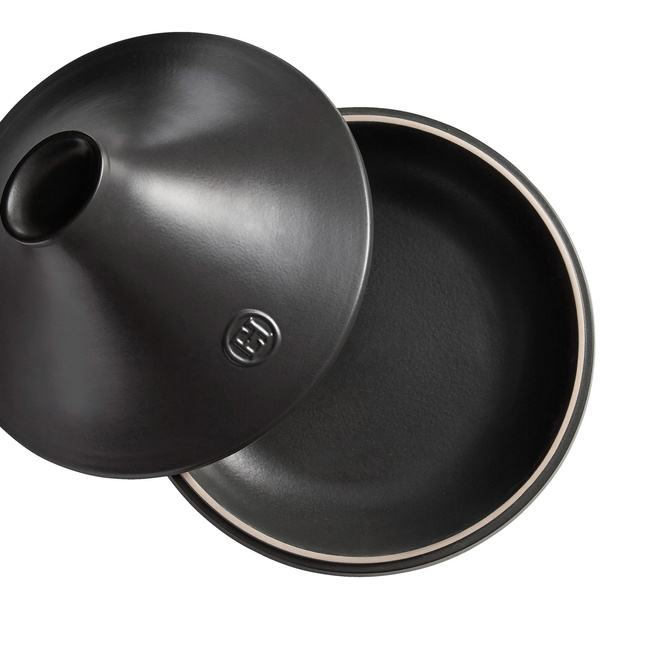 Tagine indukcja 33cm 4l - czarny - Emile Henry