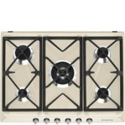 Smeg - Płyta gazowa, 70 cm, Victoria, SR975PGH VICTORIA - kremowy