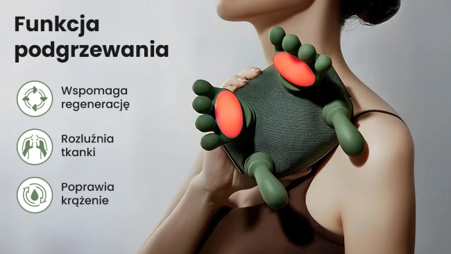 Extralink Stay Beauty Home Massage Hands | Masażer | Łapki z funkcją grzania