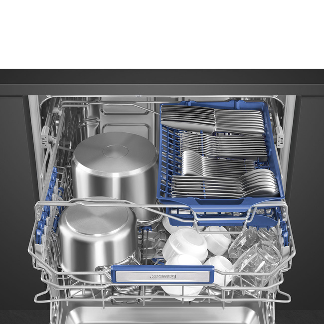 Smeg - Zmywarka Do Naczyń, 60 Cm Universal Stl333Cl Srebrny (Panel Sterowania)