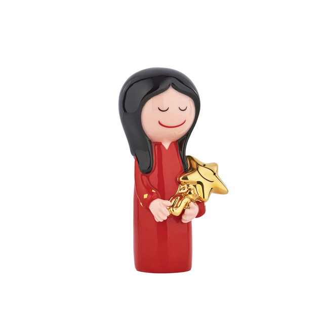Dziecko gwiazd - figurka z porcelany Christmas collection - Alessi