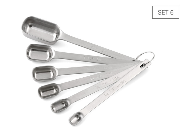 Zestaw łyżek - miarek 6 szt. - Weis