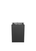 Smeg - Zmywarka do naczyń, 45 cm Universal ST4523IN Czarny (panel sterowania)