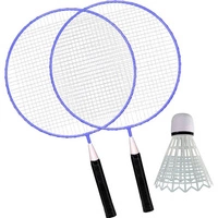 Zestaw do badmintona Jumbo Kid fioletowo czarny - Best Sporting