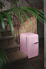 Smeg - Minibar FAB5RPK6 50'S RETRO STYLE - pastelowy róż