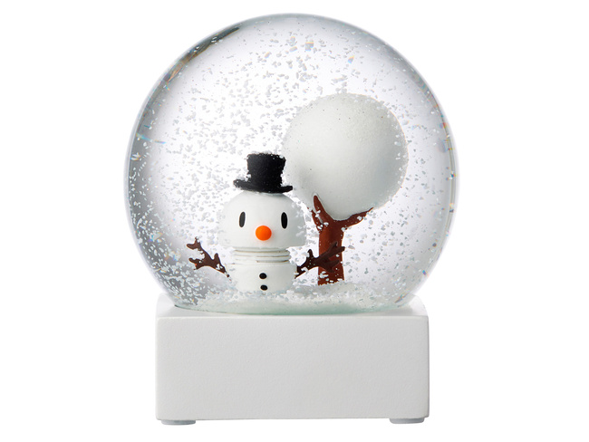 Figurka Kula Śnieżna Hoptimist Santa Snow Globe L Biała 26634