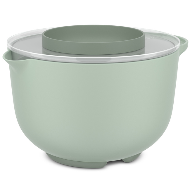 Miska do miksowania z pokrywą odporną na rozchlapywanie Chef It 3000 ml Nordic sage 102306094700